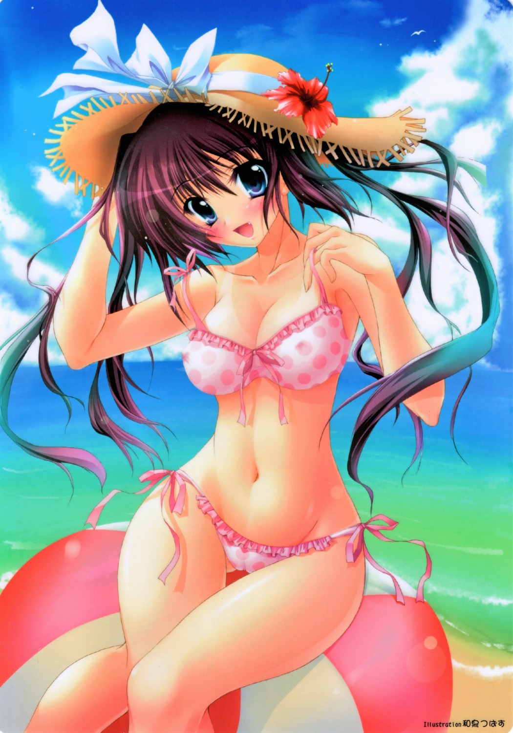 Sexy anime in bikini